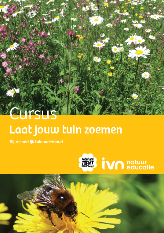 Cover cursusreader 'Laat jouw tuin zoemen'