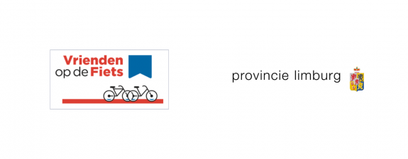 Logo provincie limburg vrienden op de fiets