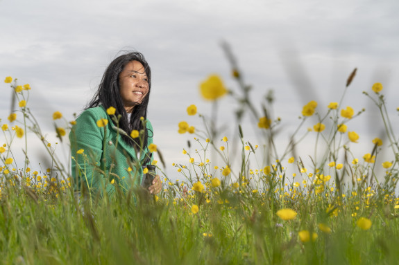 Mens en natuur - foto 