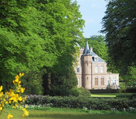 Kasteel Prattenburg met oude oprijlaan