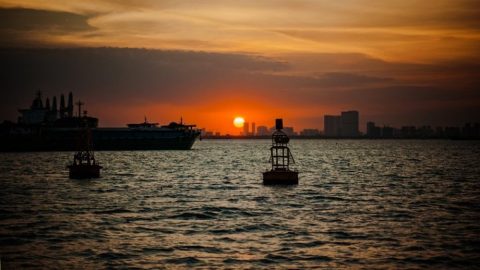Kanaal door Wemeldinge