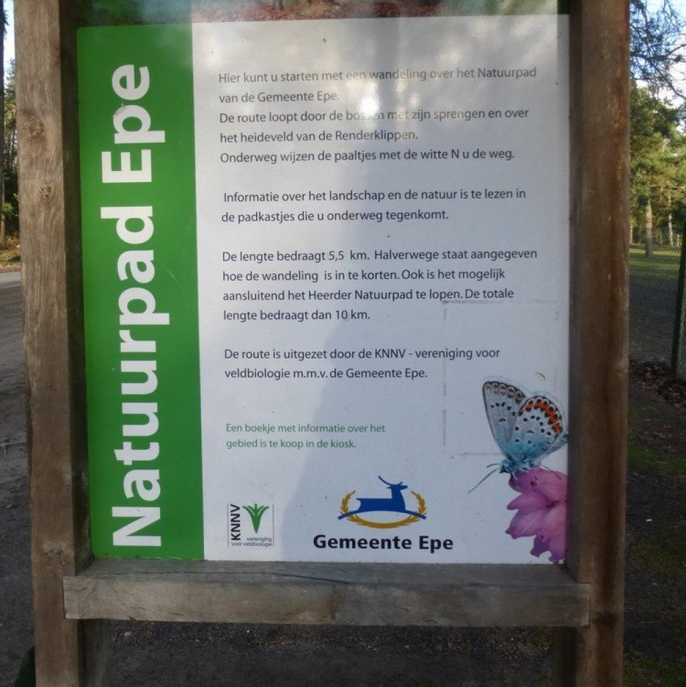Startpunt Natuurpad