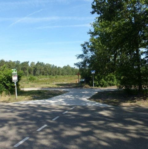 Begin van de route