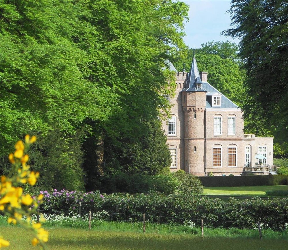 Kasteel Prattenburg met oude oprijlaan