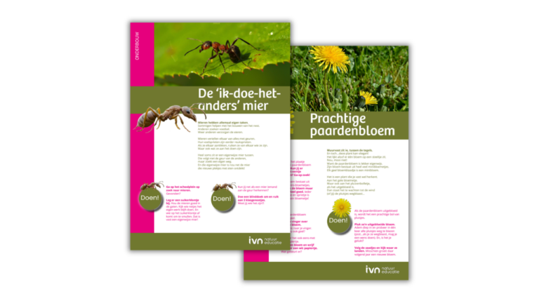 Twee natuurfolders: 