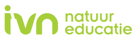 Logo van IVN Natuur Educatie, in groene letters.