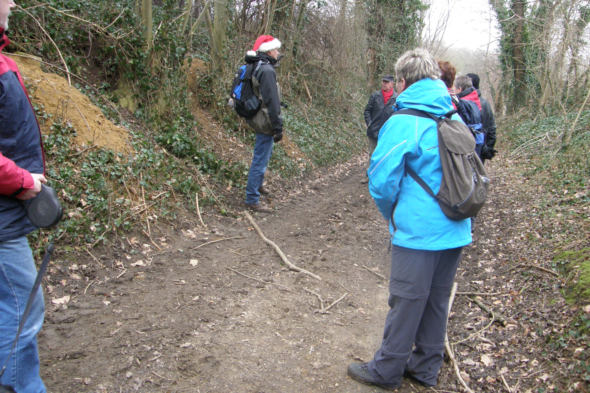 Kerstwandeling met erwtensoep