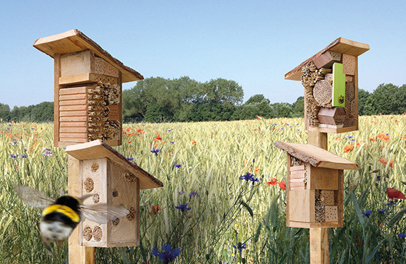 insectenhotel voor bijen