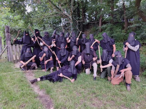 zwarte grens