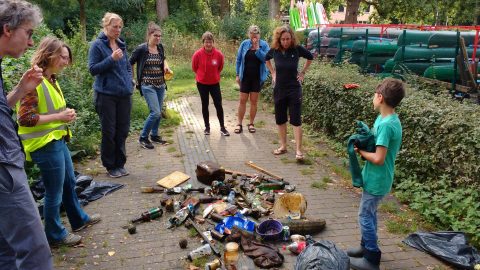 Verslag Kromme Rijn kano clean-up