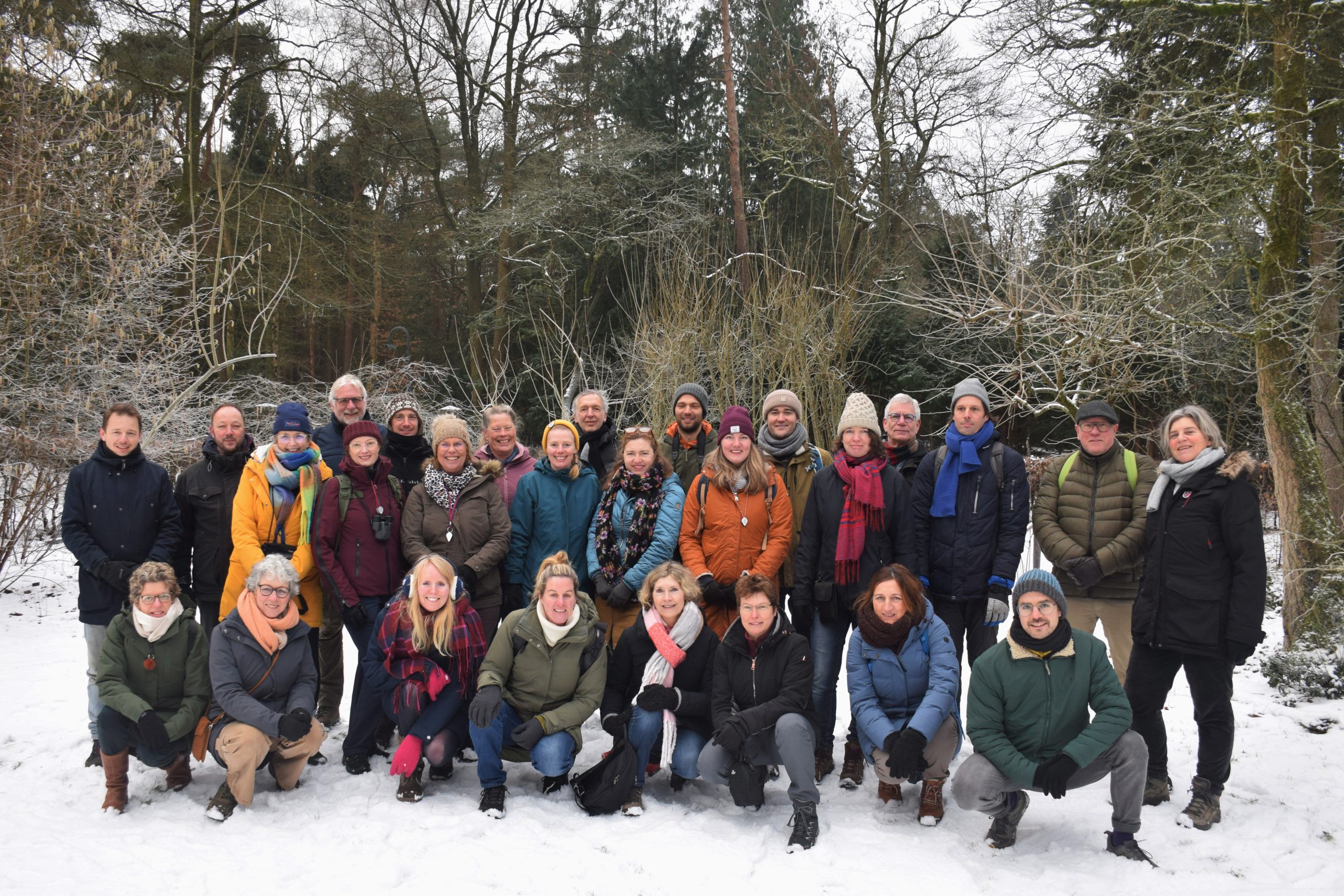 deelnemers Natuurgidsenopleiding