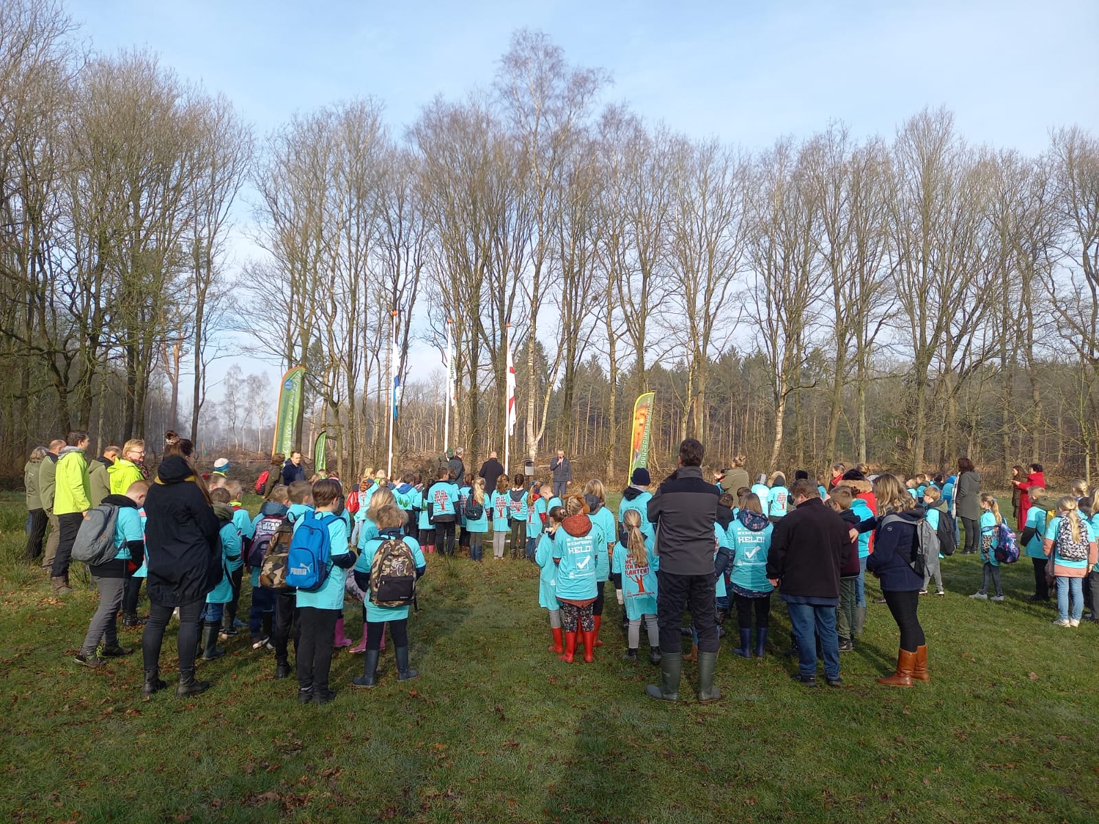 Nationale Boomfeestdag in natuurgebied Schoonhoven