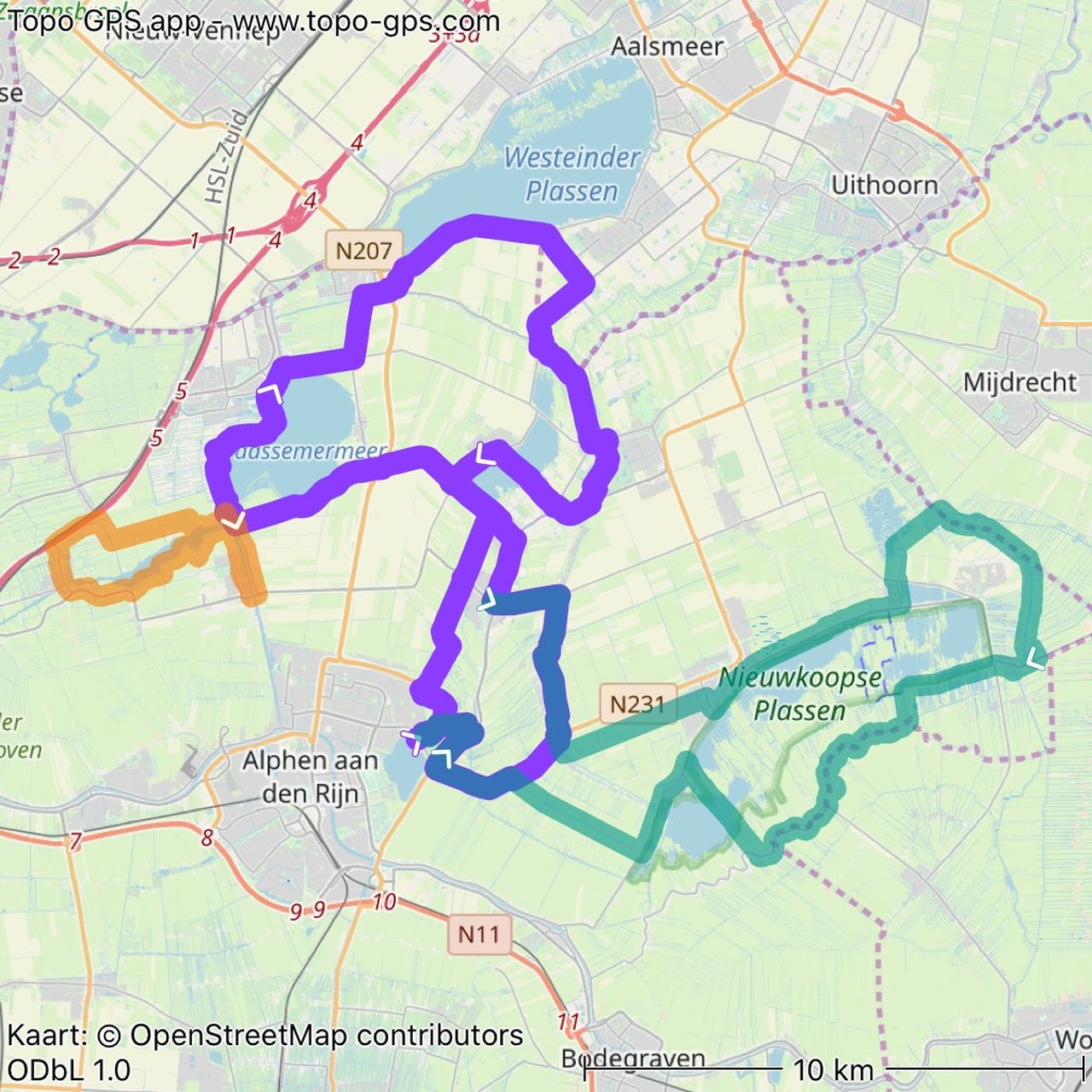 Nieuwe fietsroute ‘Hollandse Plassen’