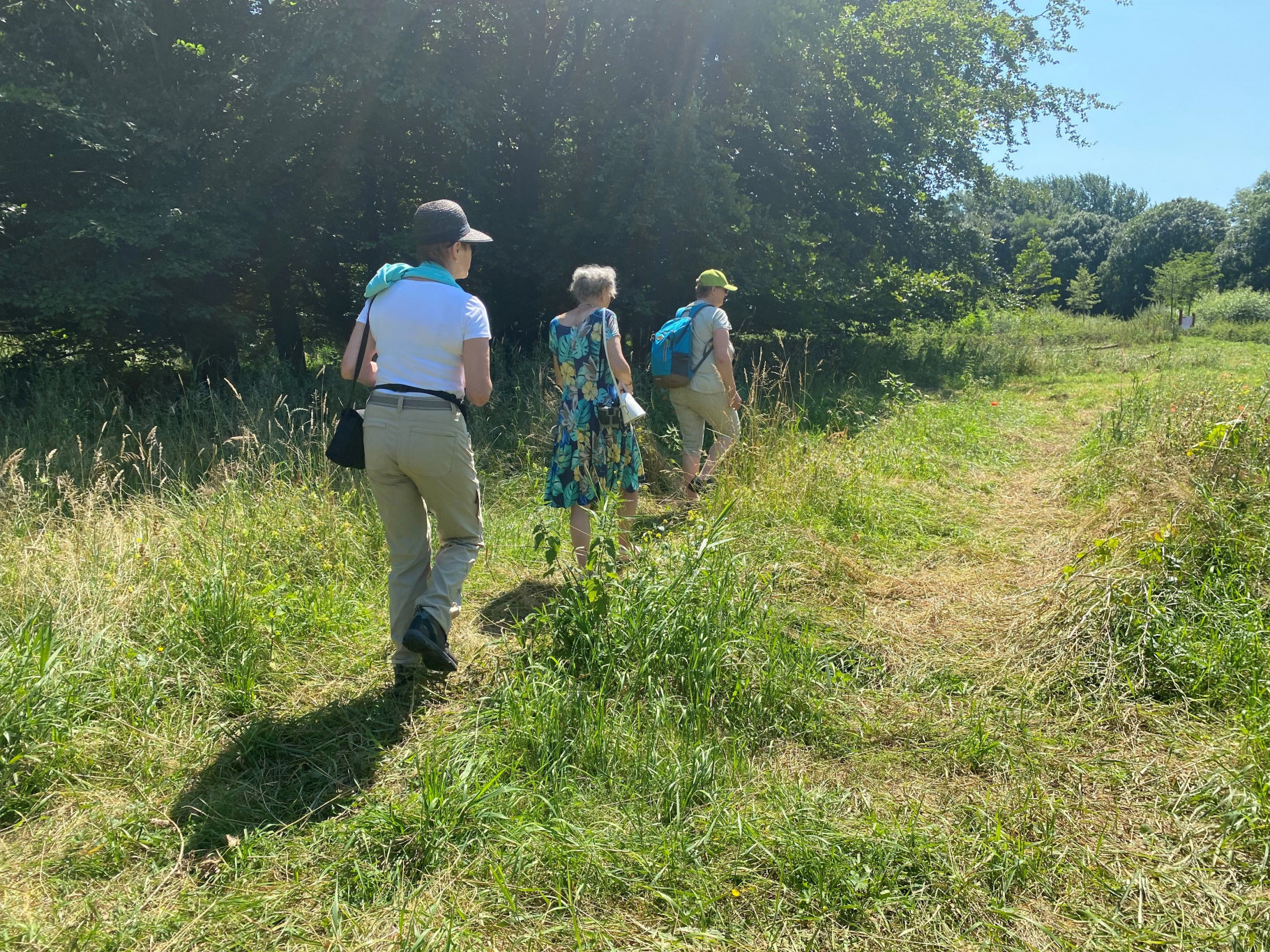 Natuurwandeling Park Zegersloot zondag 18 juli 2021.