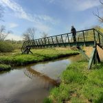 De wandeling bevat twee bruggen met mooi uitzicht.