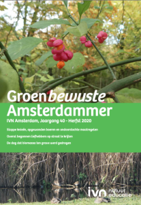 Ledenmagazine Groenbewuste Amsterdammer (GBA)- herfst 2020