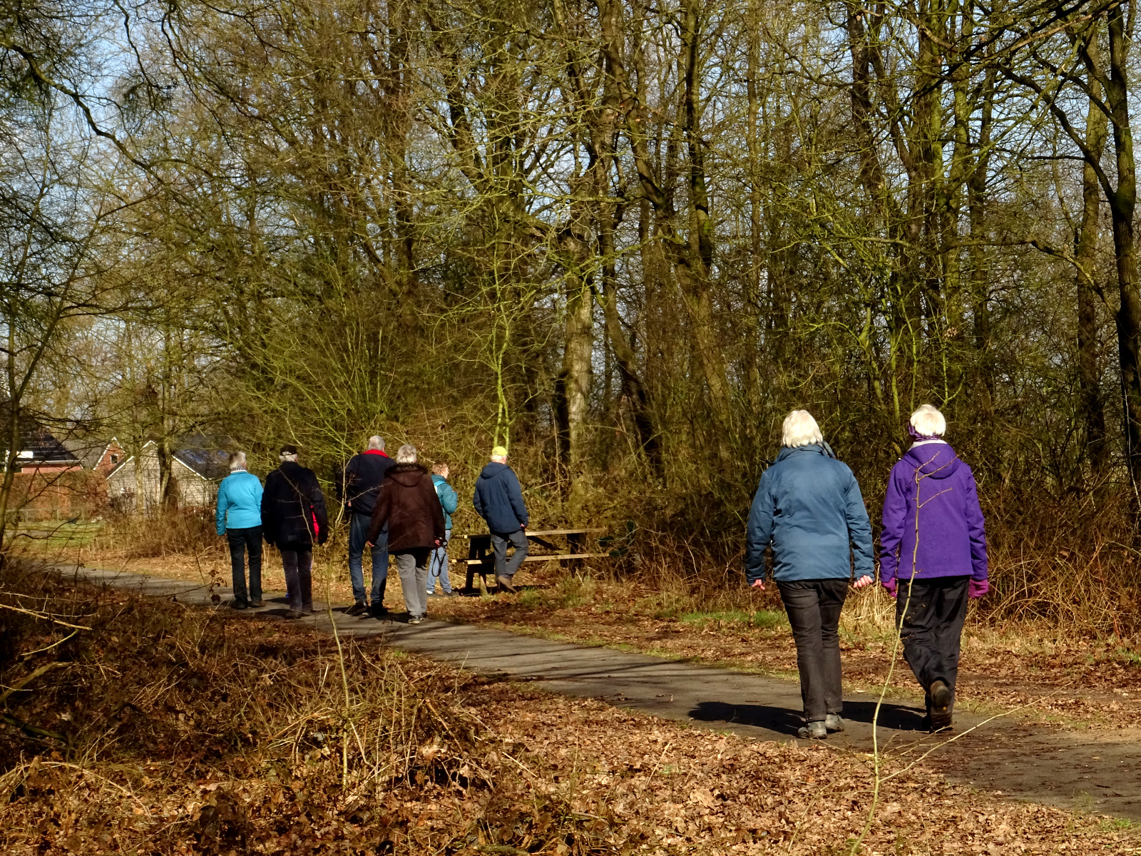 Snertwandeling met IVN Westerkwartier e.o. 29-12