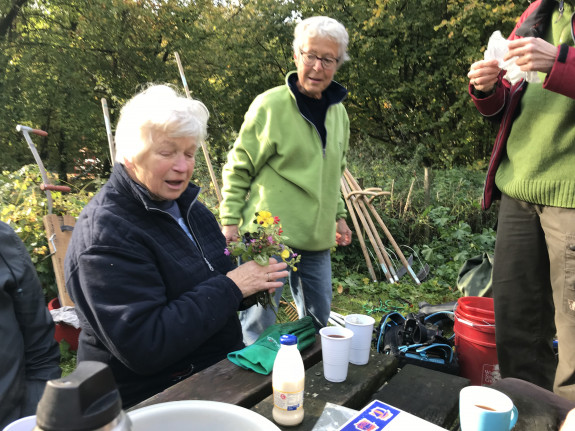 veldboeketje voor de jarige