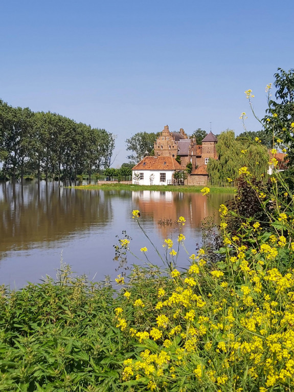 hoogwater in Heijen Martha Toonen