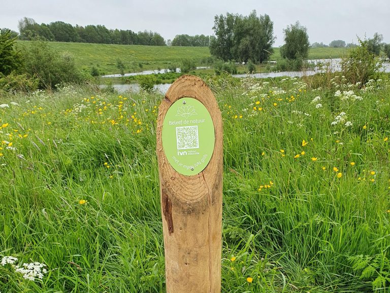 QR code routes app