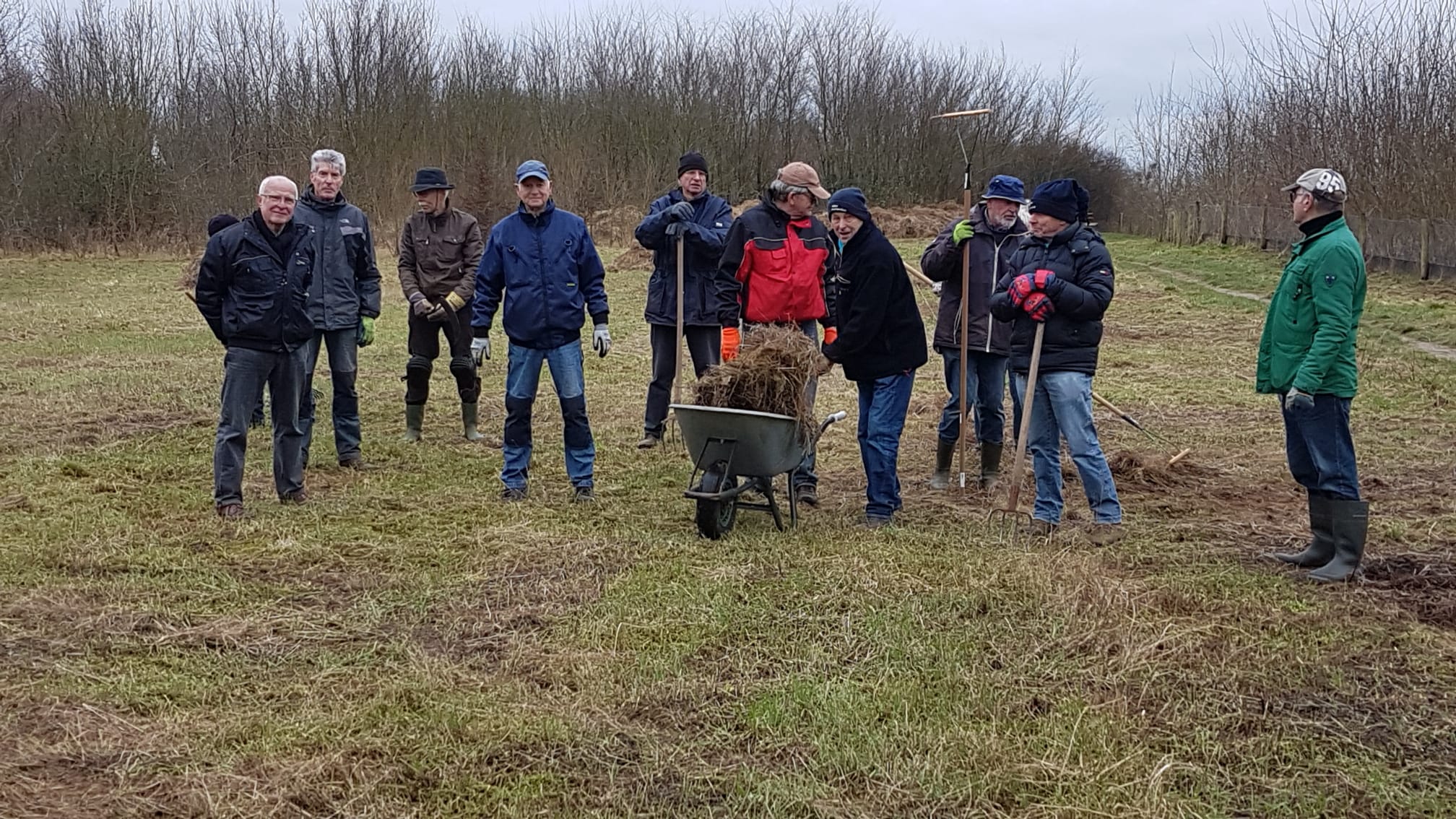 Uitgevoerde werkzaamheden bijenweide bij ecoduct Meerssen