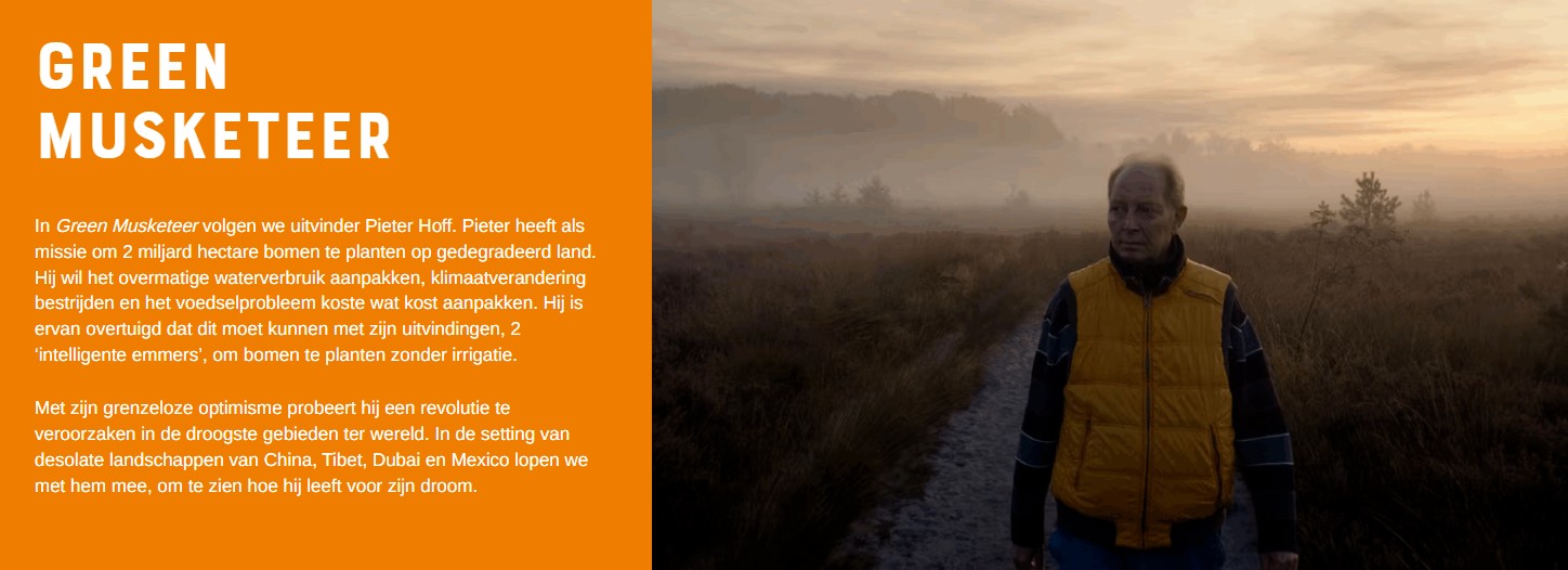 Green musketeer Paul Hoff Biodiversiteitsweek