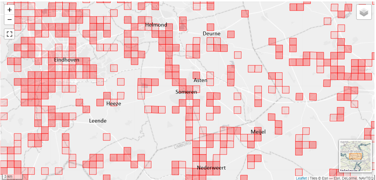 Waarnemingen Scholekster 2020-2022