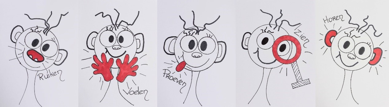 Statische vlieger voor kinderen MFK150 oranje pijlstaartrog