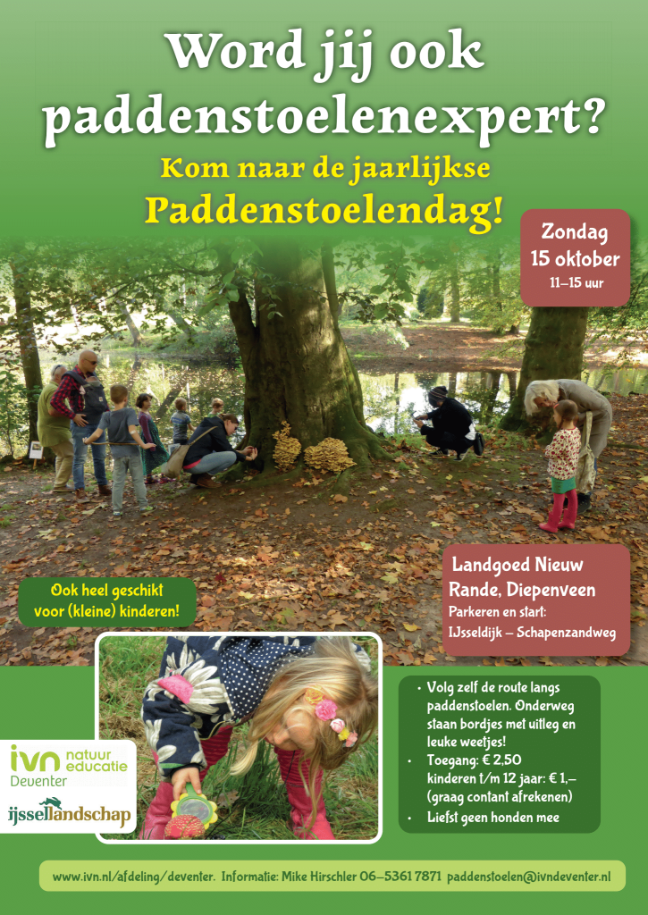 Paddenstoelendag in Diepenveen