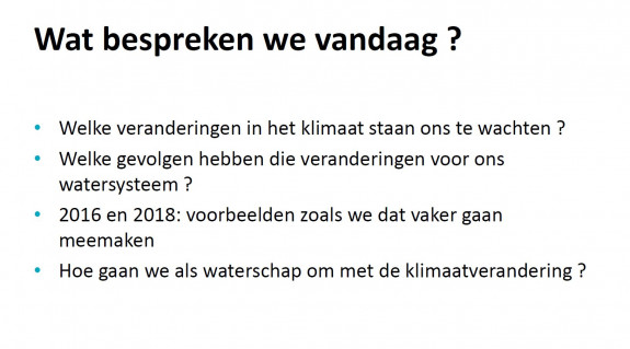 Water Klimaat