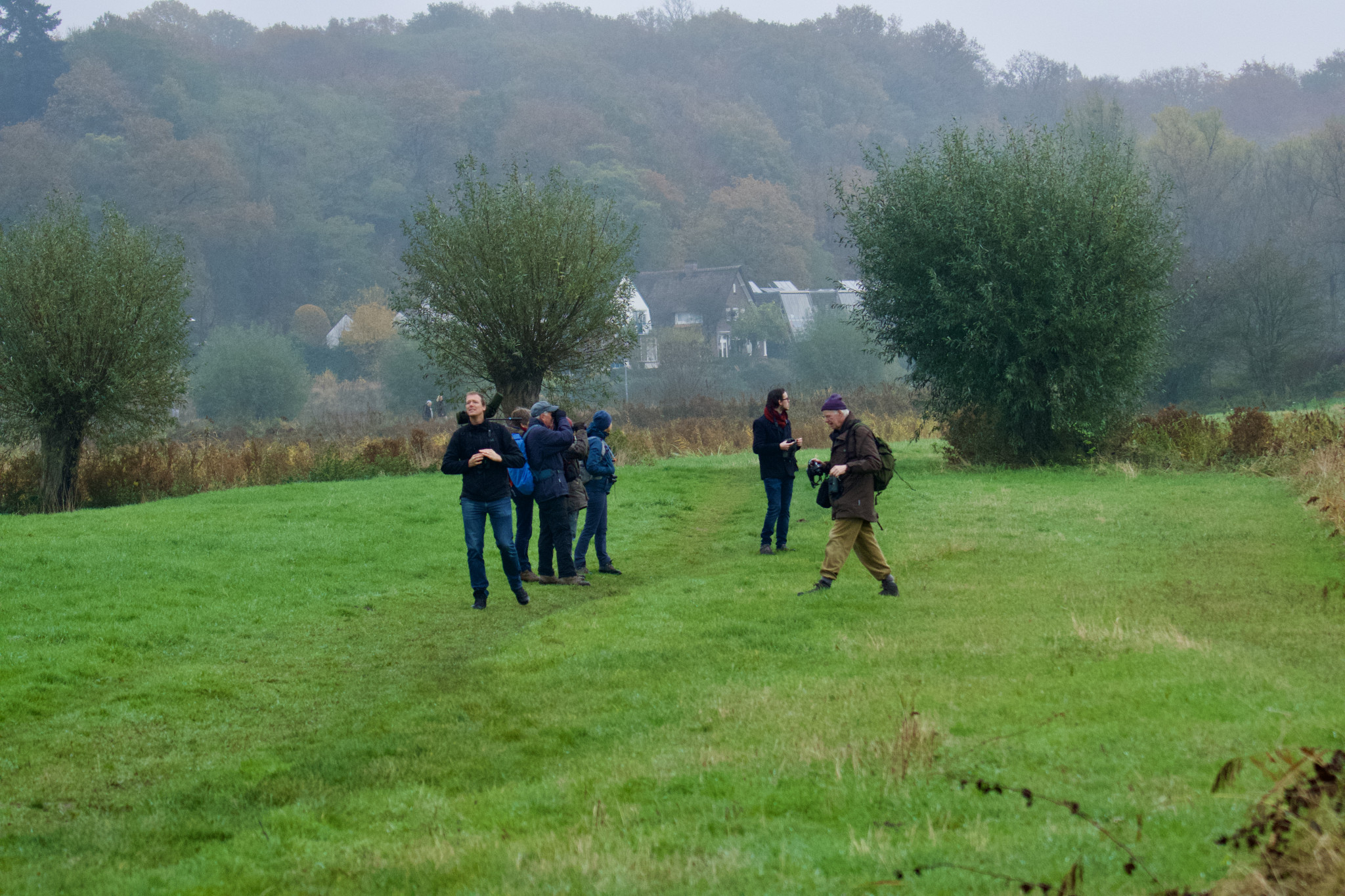 Vogelwerkgroep op excursie naar Wageningen