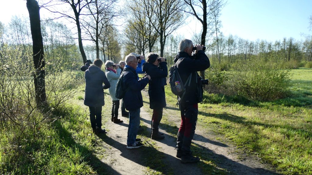 Vogelaars in het Aaltense Goor