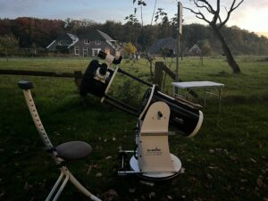 Sterrenkijker Nacht van de Nacht foto: M. Duenk