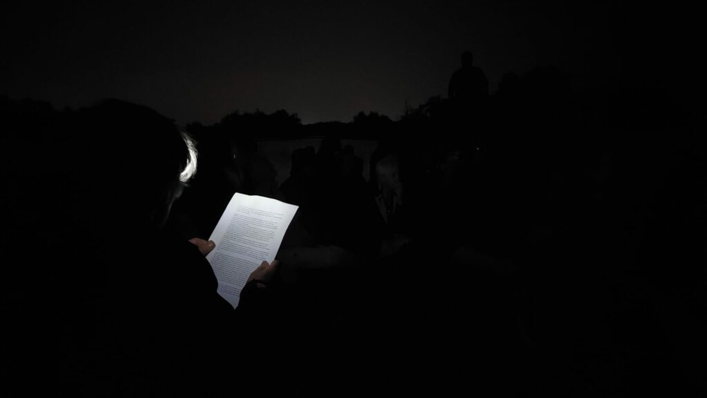 Volle Maan in De Botshol. Foto Michel Leijen