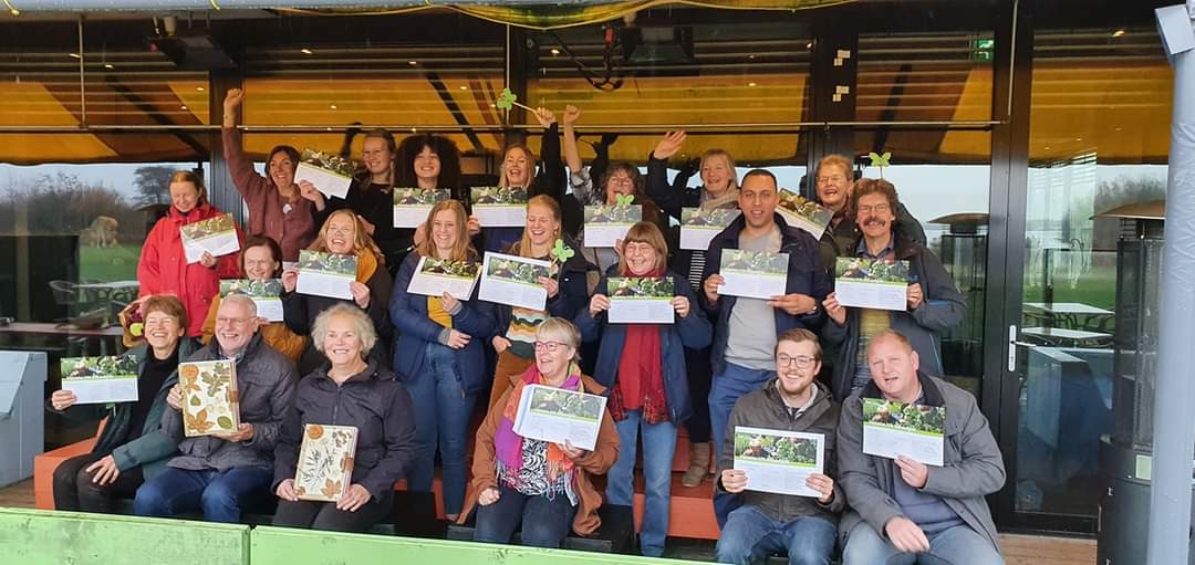 Nieuwe IVN Natuurgidsen in de Wâlden