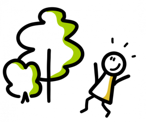 natuur blij