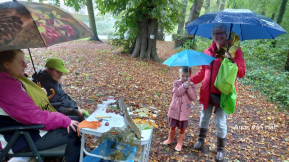 kinderen, buitenlesdag, speurtocht, herfst