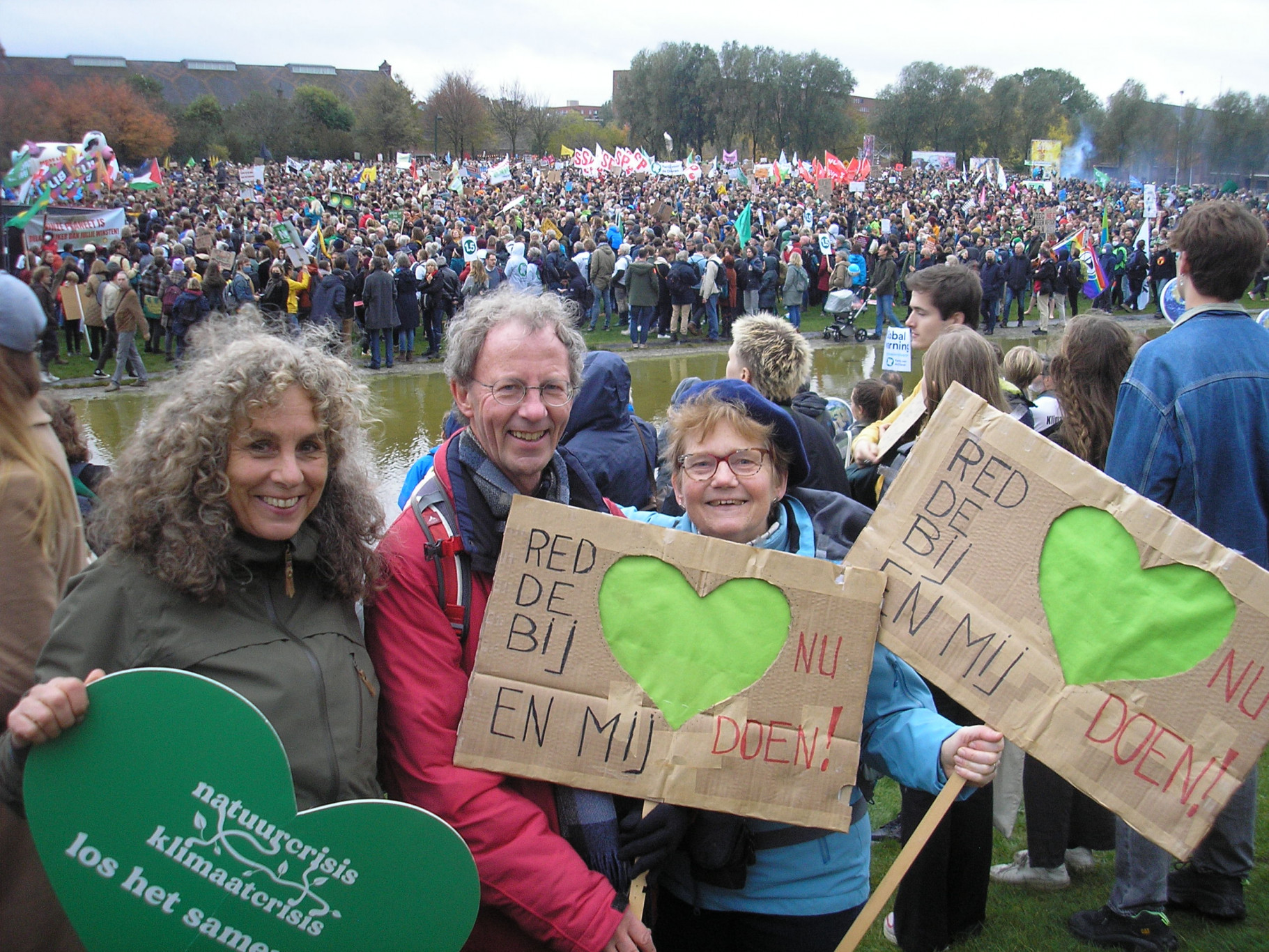 IVN Woerden bij Klimaatmars 2021