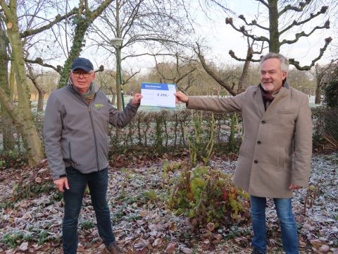 Cadeau van gemeente Woerden voor ons jubileum