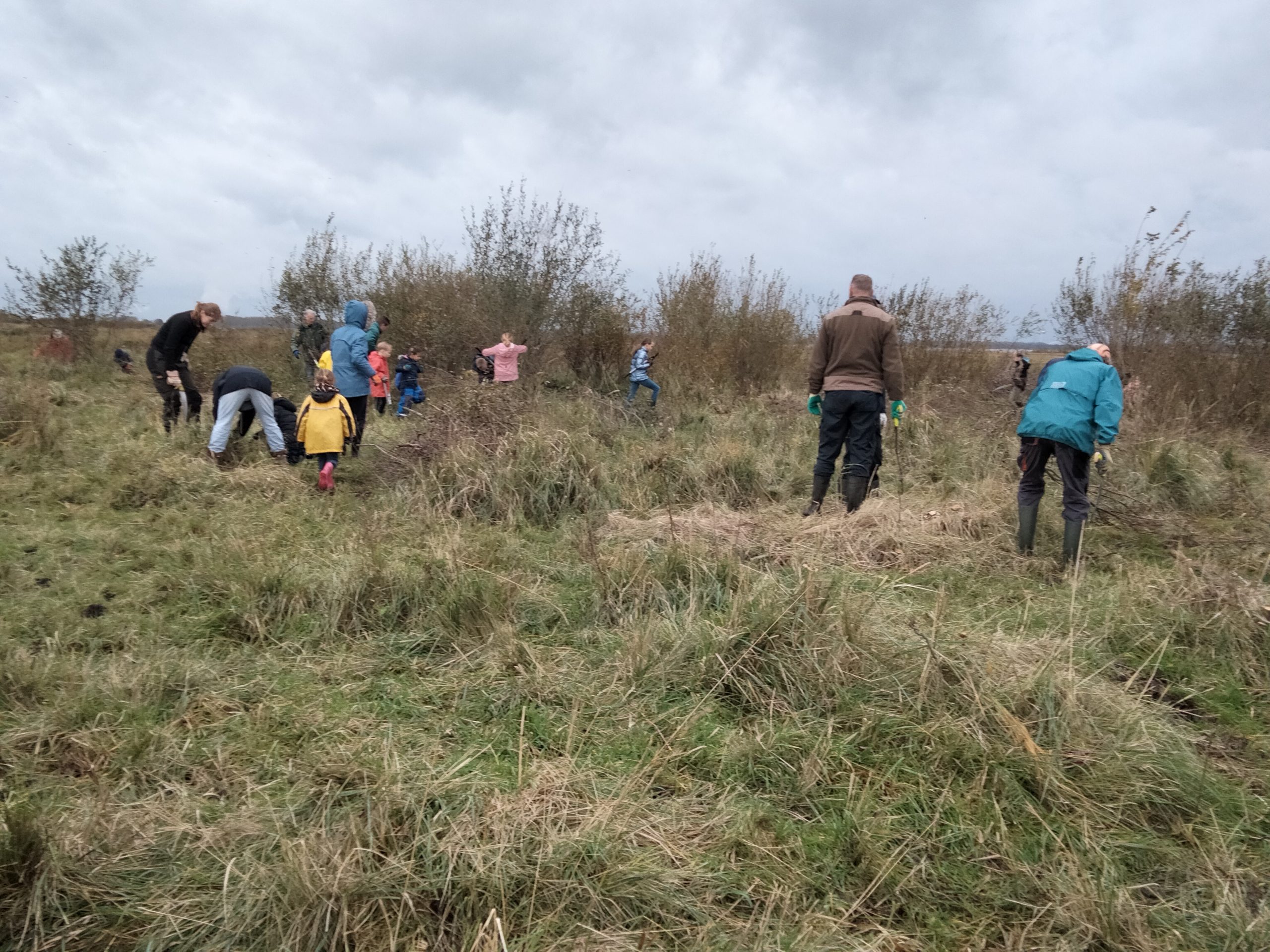 Scharrelkids natuurwerkdag brabantsewal kraaijenberg markiezaat