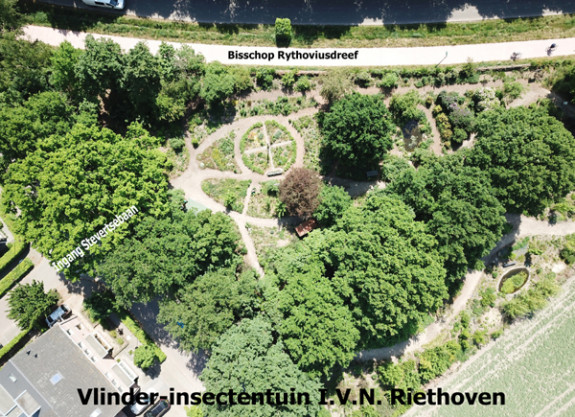 Vlinder-insectentuin Riethoven drone2