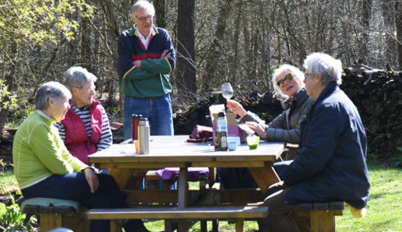 Vlindertuin afscheid Mariette
