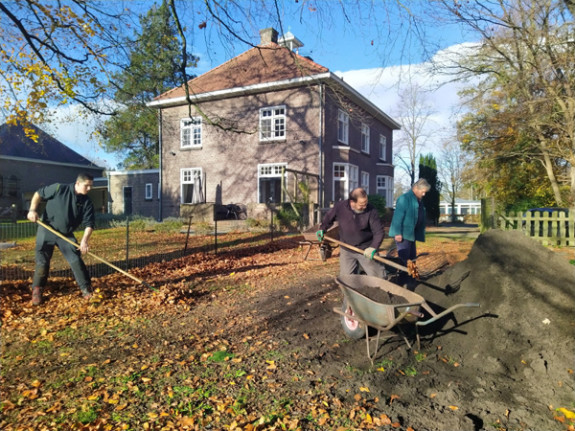 werk rond beuk Borkel