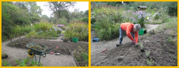 Renovatie perk IVN Vlindertuin Waalre