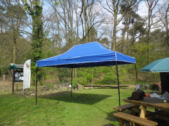 partytent vlindertuin