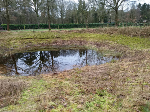 poel schoongemaakt