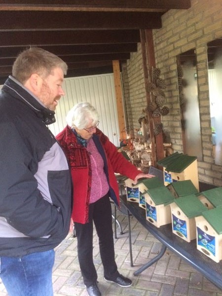 nestkastjes ophalen Jan Jan Visser Fonds 3op4
