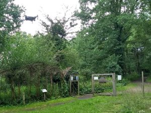drone in Vlindertuin Waalre 230807