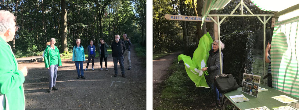 opening meeriswandeling collage