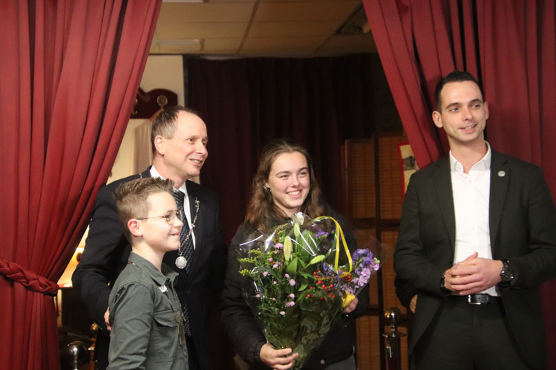 jeugdlintje voor Ziva Schoofs 241120